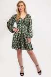 Cumpara ieftin Rochie Verde Dama Lolita - L(40)