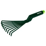 Grebla de mana tip evantai din plastic rezistent pentru gradina, Verto