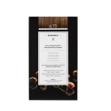 KORRES Vopsea permanentă de păr cu ulei de argan și ceramide - 6.73 Cacao auriu