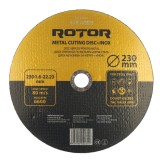 Disc abraziv pentru metal+inox ROTOR 230*1,6*22,23 Innovative ReliableTools