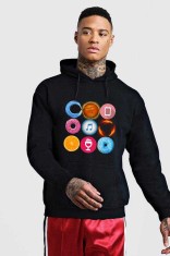 Hanorac Barbati Negru - Circle - L