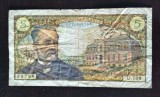 Bancnota Franta - 5 Francs 04-09-1969 - Mica ruptura