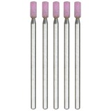 Proxxon 28774 - Set biaxuri cilindrice din corindon 2.5 mm tija 2.35 mm 5 bucati