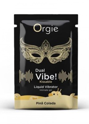Gel Orgie Dual Vibe Pina Colada 1ml foto