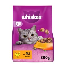 Hrana uscata pentru pisici, Whiskas, adult, carne de pui, 300 g