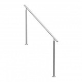 Balustrada inox, 4-5 trepte Vivatechnix, Inaltime 1060 mm, lungime 1500 mm, pozitii reglabile