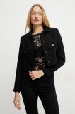 Morgan sacou VROXA culoarea negru, un singur rand de nasturi, uni, VROXA