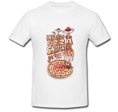Tricou &amp;quot; Invasion of the pizza &amp;quot; foto