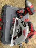 Set scule Milwaukee M18 FUEL &ndash; Impact + Fierăstrău circular
