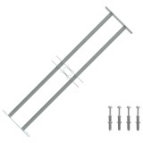 Cumpara ieftin Grilaj de siguranta pentru ferestre cu 2 bare transversale 700-1050 mm
