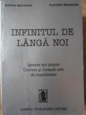 INFINITUL DE LANGA NOI. IPOTEZE NOI DESPRE UNIVERS SI FORMLE SALE DE MANIFESTARE-STEFAN SGANDAR, CLAUDIU SGANDAR foto