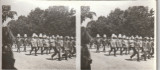 Romania 1932-Fotografie stereoscopica,10 Mai-Defilarea Ofiterilor