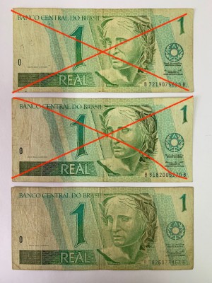 Bancnota - 1 REAL - 1997 - Brazilia - P-243Ae foto