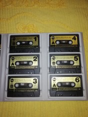 6 x caseta audio muzica de dans slagare mondiale Danemarca Party Songs