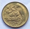 160. Moneda San Marino 20 lire 1975, Europa