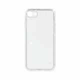 Husa BestCase&reg; Crystal Glitter 2MM, Compatibila Cu Apple iPhone SE 2 / SE 3 / 8