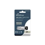 MediaRange USB 3.2 Gen 1 Type-C Flash Memory Drive, Swivel Housing,