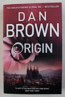 ORIGIN by DAN BROWN , 2018 foto