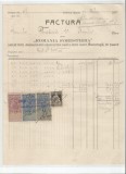 Romania, Romania forestiera, Factura, Braila, 1923