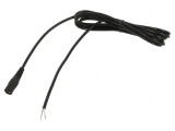 Cablu Alimentare DC 5.5/2.1 Negru 3m