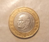 TUNISIA 5 DINARI 2002 BIMETAL, Africa