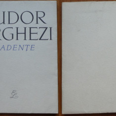4 lucrari de poezie bibliofile de Tudor Arghezi , editia 1 , 1961 - 1966