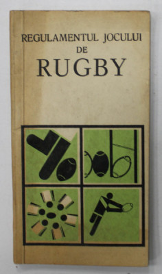 REGULMENTUL JOCULUI DE RUGBY , 1980 foto