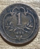 MNDSTR AUT1 Austroungharia 1 heller 1893