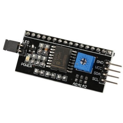 Interfata iic i2c serial pentru ecran lcd 1602 foto
