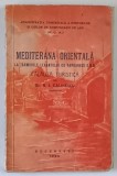 MEDITERANA ORIENTALA LA TARMURILE LEVANTULUI CU VAPOARELE , CALAUZA TURISTICA de R. I. CALINESCU , 1936
