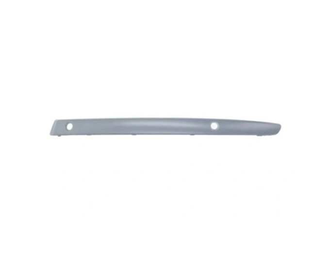 Ornament bara protectie, spoiler Bmw Seria 1 (E81/E82/E87/E88), 2007-10.2013, montare fata, stanga, cu gauri senzori parcare (PDC), RapidAuto