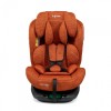 Scaun auto U-Grow Secure+ i-Size, 0-36 kg, 40-150 cm, Rotativ 360°, Isofix, Top Tether, Tetiera reglabila, Golden Cognac