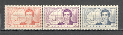 Senegal.1939 100 ani moarte R.Caillie-explorator MS.20 foto