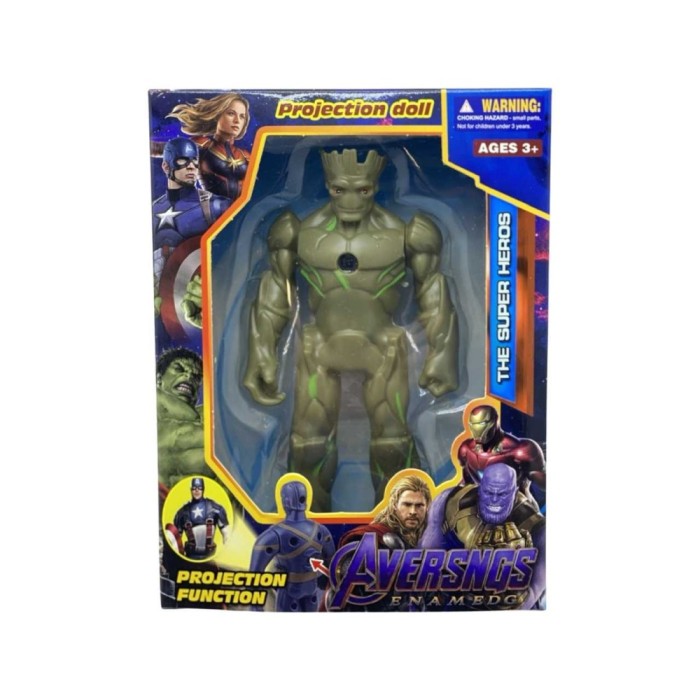 Figurina cu proiectie Groot