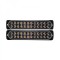 Set 2 Proiectoare auto, 24 LED, stroboscop, lumina galbena