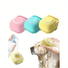 Perie pentru animale de companie din silicon Softness foto