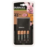 Duracell-&Icirc;ncărcător 45min. + 2xAA 1700mAh + 2xAAA 750mAh