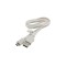 Cablu de date USB la Micro USB Ultra plat-Lungime 95cm-Culoare Alb