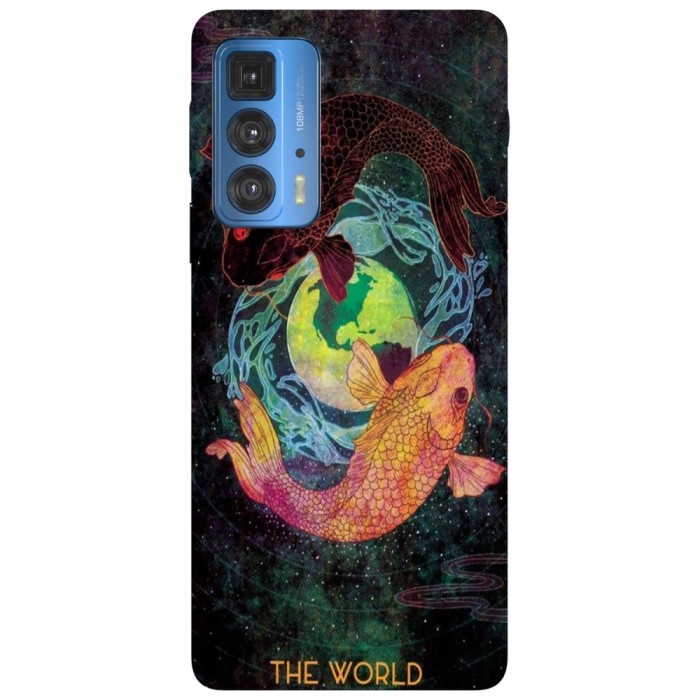 Husa compatibila cu Motorola G20 model Koi Fish Yin Yang, Silicon, TPU, Viceversa