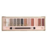 Paletă Farduri de Ochi, 12 Culori, Nuanțe Păm&acirc;ntii Matte &amp; Glitter, 13g, CMCLASS