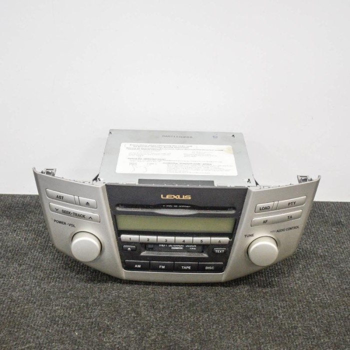 Unitate radio CD LEXUS RX _U3_ 2006 OEM: 86120-48530 3744248