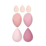 Set Buretei Machiaj, Premium, 7 bucati, roz