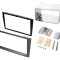 Cadru radio Opel 2 DIN charcoal-metallic