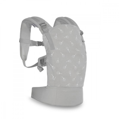 Marsupiu ergonomic Lorelli Wally bumbac, Grey Floral foto