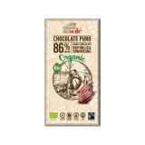 Ciocolata neagra Bio 86% cacao, 100g, Chocolates Sole