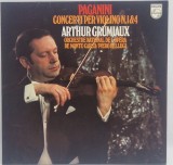Arthur Grumiaux - Niccol&ograve; Paganini - Piero Bellugi &ndash; Concerti Per Violino Nr.1 &amp; 4 NM / NM vinil, LP, disc clasica _ Philips, Germania, 1974