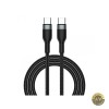 Cablu Date si Incarcare USB-C - USB-C WiWu Wi-C017 100W 1.2m Negru
