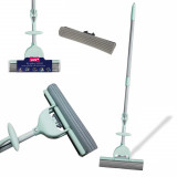 Burete mop Mop cu m&acirc;ner telescopic pentru curățarea podelei MOP SATURN - YORK - CASA CURATA
