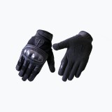 Manusi piele moto Polednik Carbon Lite negru marime 2XL