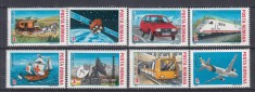 ROMANIA 1988 LP 1199 COLABORAREA CULTURAL-ECOMOMICA INTEREUROPEANA MNH foto
